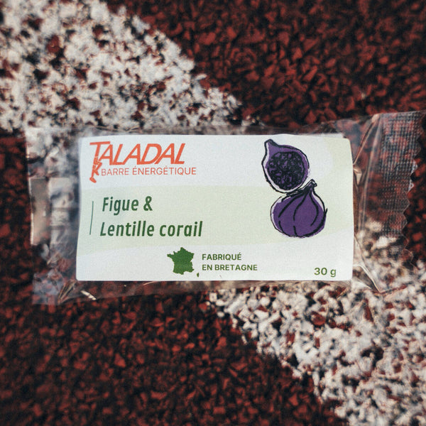 TALADAL - Barre Figue et Lentille Corail